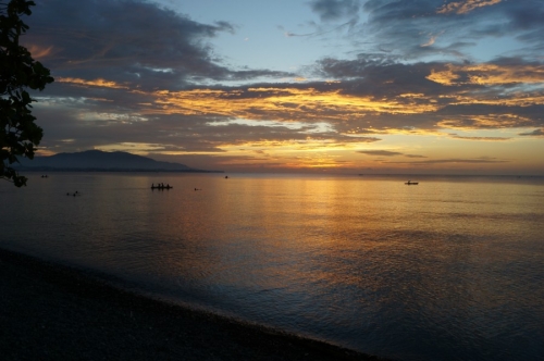 В Ампане. Вечер перед затмением