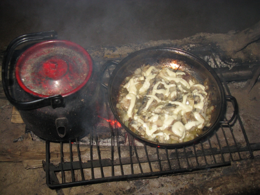 Рыба жареная