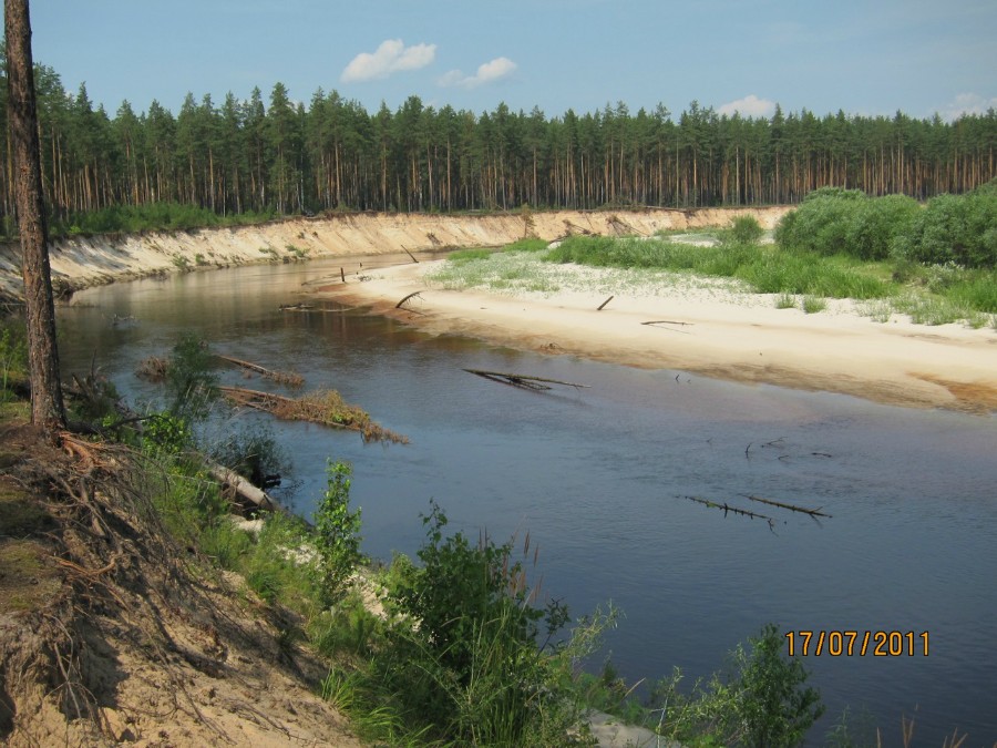 Поход выходного дня по реке Лух. Фото 25