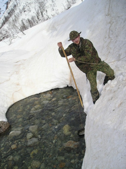За водой