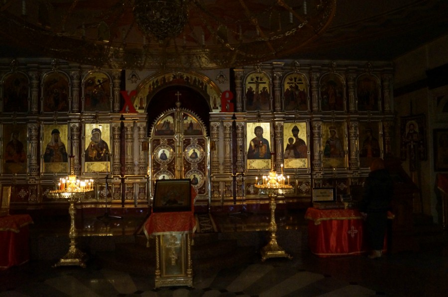 В Храме-на-Крови. Екатеринбург