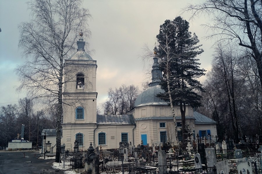 Церковь семи отроков Эфесских на Завальном кладбище в Тобольске