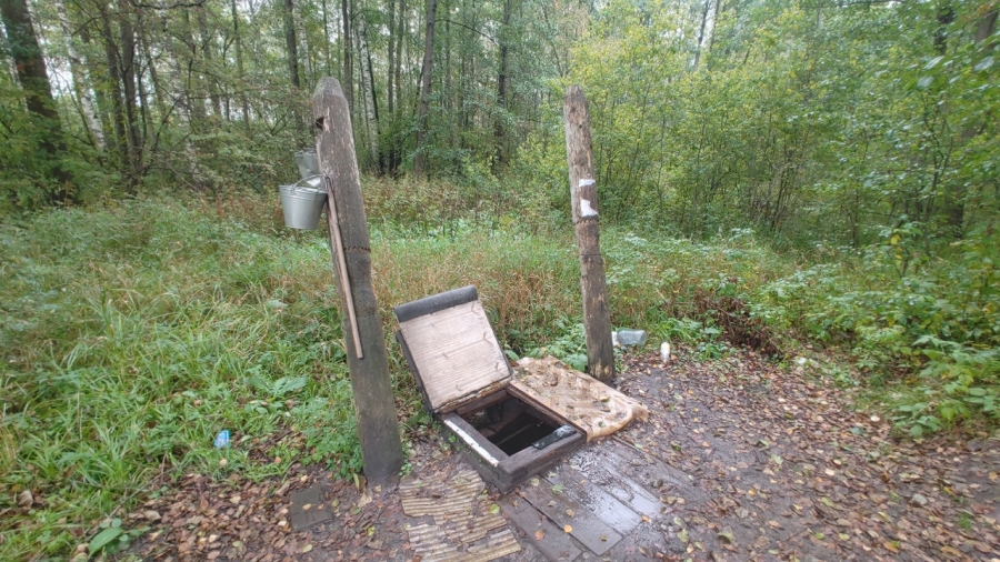 Родниковый колодец у Рылова