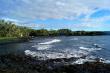 Punaluu Black Sand Beach.    